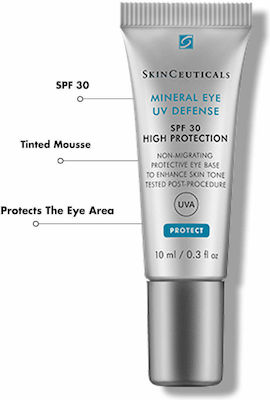 SkinCeuticals Protect Sonnenschutz Creme Für das Gesicht SPF30 mit Farbe 10ml