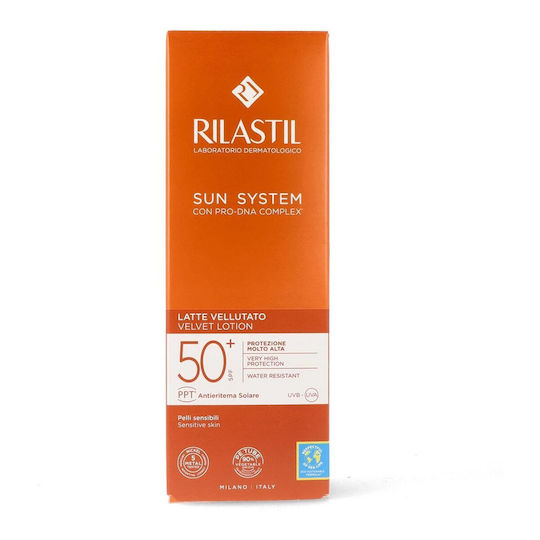 Rilastil Sun System Velvet Lotion Sunscreen Lotion for the Body SPF50 200ml