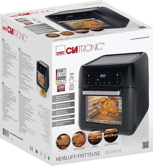 Clatronic FR 3747 H Friteuză cu aer 11lt Negru