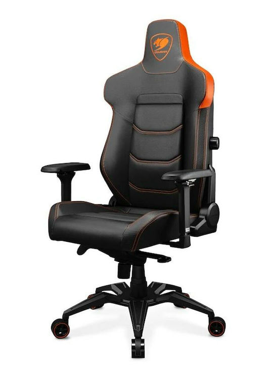 Cougar Armor Evo Royal Геймърски стол с регулируеми подлакътници Black/Orange