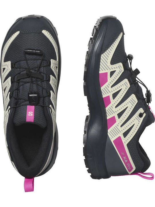 Kids Waterproof Hiking Shoes Xa Pro V8 Fuchsia