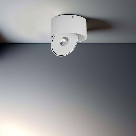 V-TAC Einzel LED Warm zu kühlem Weiß Spot in Weiß Farbe