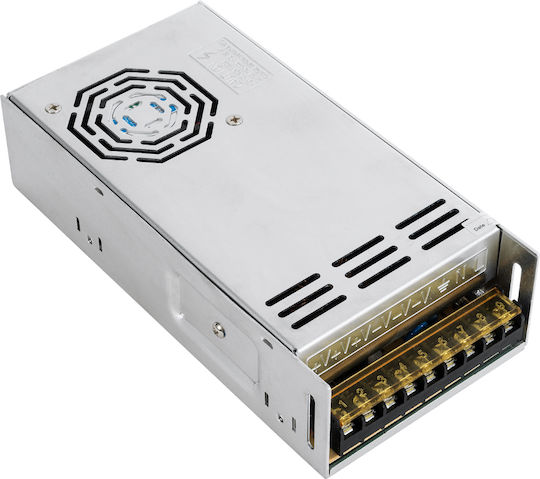 GloboStar LED Захранване IP20 Мощност 400W с Изходно Напрежение 12V
