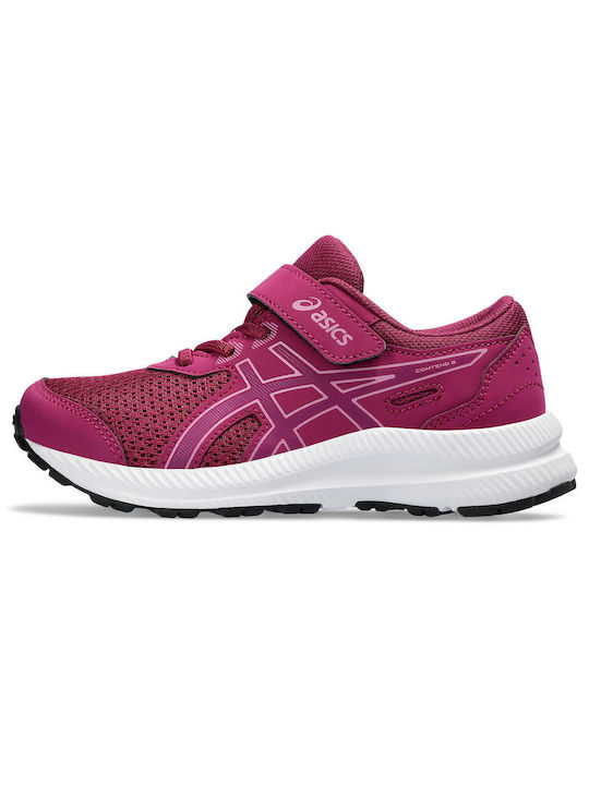 ASICS Kids Sports Shoes Running Contend 8 Ps Pink