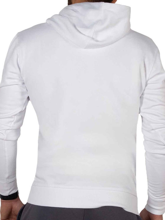 Sweatshirt with Hood White