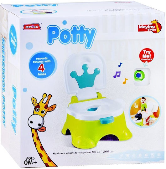 Classic Potty with Music Green