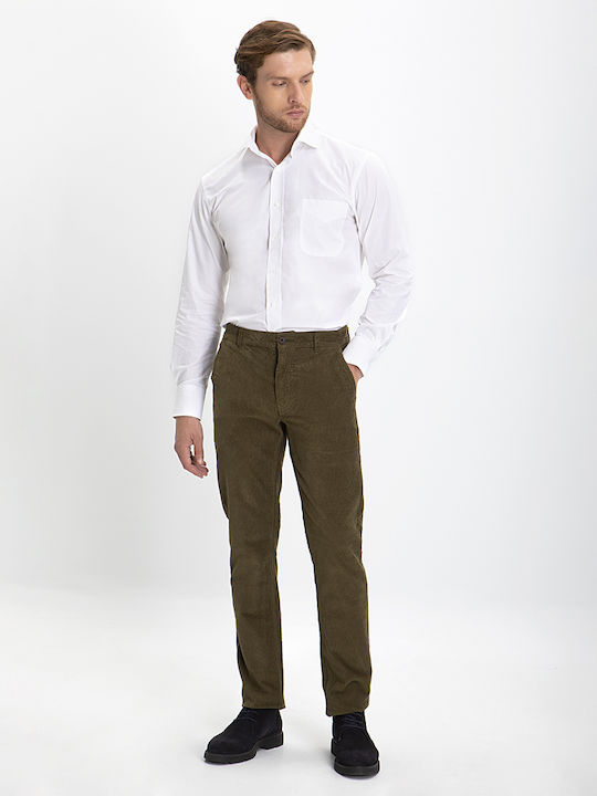 Farah Herrenhose Oil Green