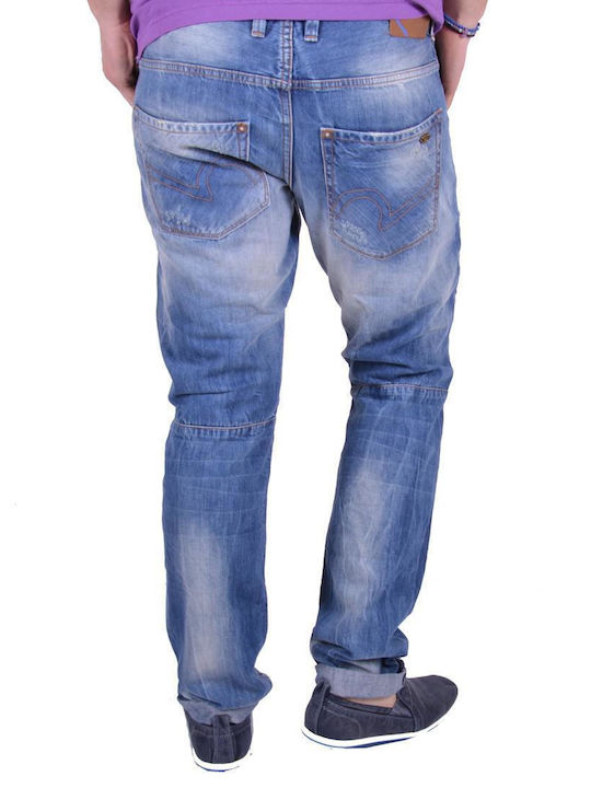 Red Spot Pantaloni de Bărbați din Jean RED 00051820-ΤΖΙΝ