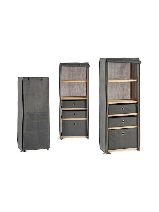 Drawers Storage Fabric with 3 Drawers L42xW38xH113cm