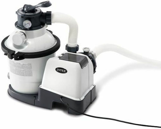 Intex Filtru de nisip pentru piscină cu debit de apă 6m³/h și diametru 38cm.