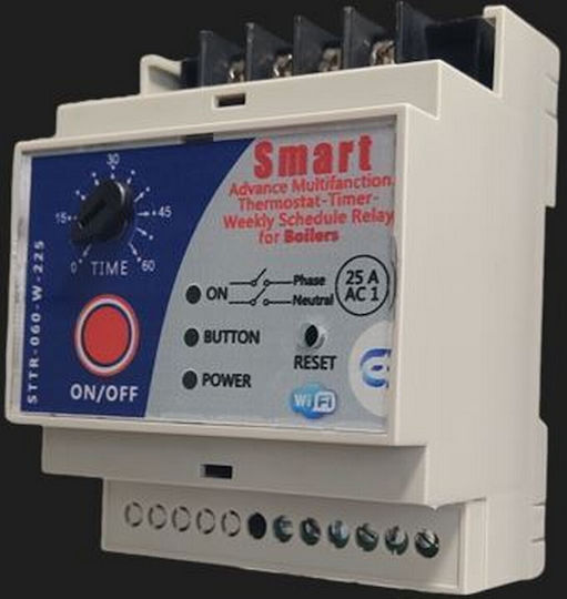 Advance Smart & Analog Relay Thermostat Industrial Type 2X25A