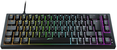 Xtrfy K5 Gaming Mechanische Tastatur 65% mit Kailh Rot Schaltern und RGB-Beleuchtung (Englisch US)