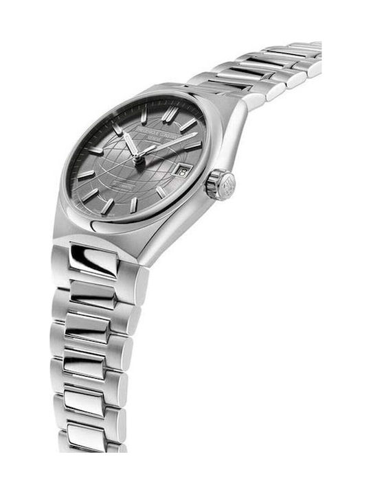 Frederique Constant Women's Watch with Silver Metal Bracelet