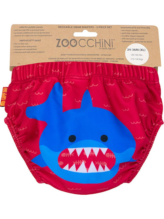 Zoocchini Kids Swimwear Swim Diaper Blue