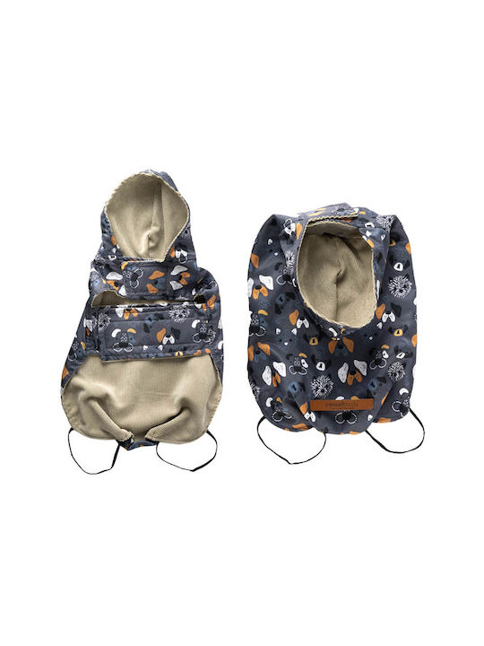 Woofmoda Haine pentru câini Impermeabil Mici cu Lungimea Spateului 31 cm