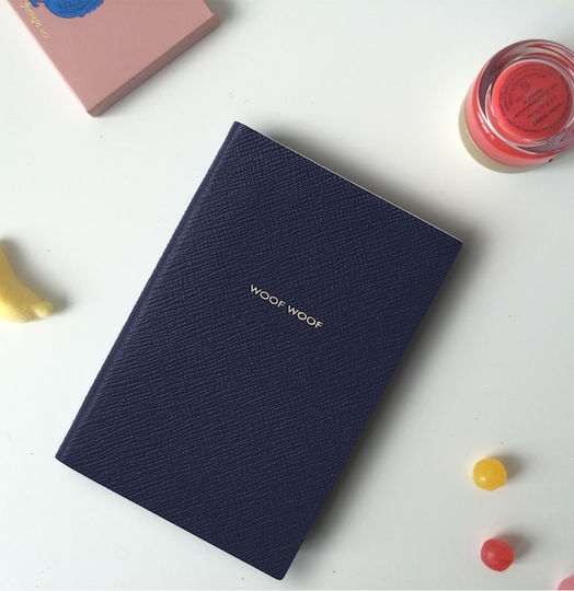 Smythson Тетрадка Син