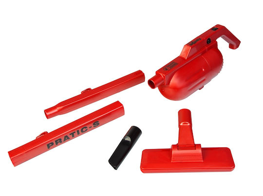 Fantom Pratic-S Electric 2 in 1 Stick & Handheld Vacuum 500W Red
