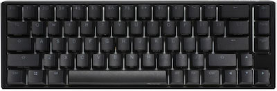 Ducky One 3 SF Tastatură Mecanică de Gaming 65% cu Cherry MX Clear întrerupătoare și iluminare RGB Negru