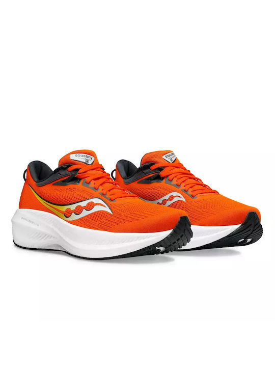 Saucony Triumph 21 Sport Shoes Running Orange