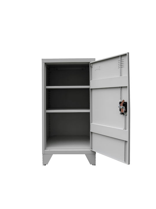 Legolin Metal Locker with Locking Capability Suitable for Small Spaces 50x50x90 cm