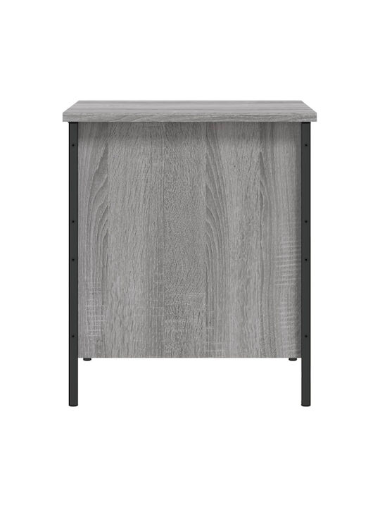 vidaXL Outdoor Storage Box Gray L40xW42.5xH50cm