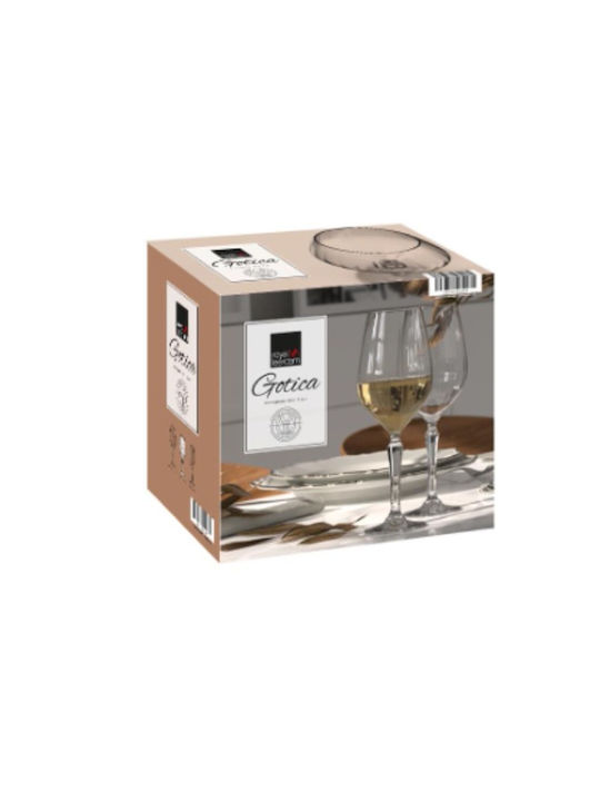 Royal Leerdam Glas für Weißwein aus Glas Kelch 500ml