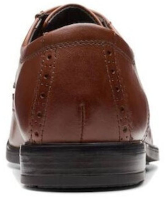 Clarks Howard Men's Leather Dress Shoes Tabac Brown