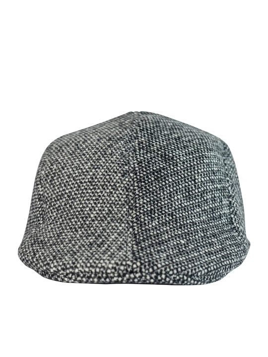 Brims and Trims Men's Flat Cap Grey Light