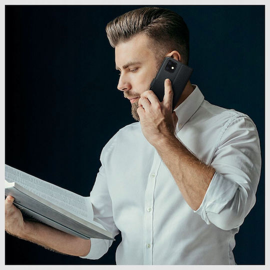 Tech-Protect Wallet Δερματίνης Μαύρο (Galaxy S24)