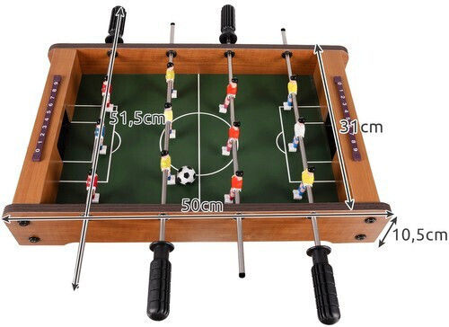 Kruzzel Wooden Football Tabletop L50xW10xH31cm 21909