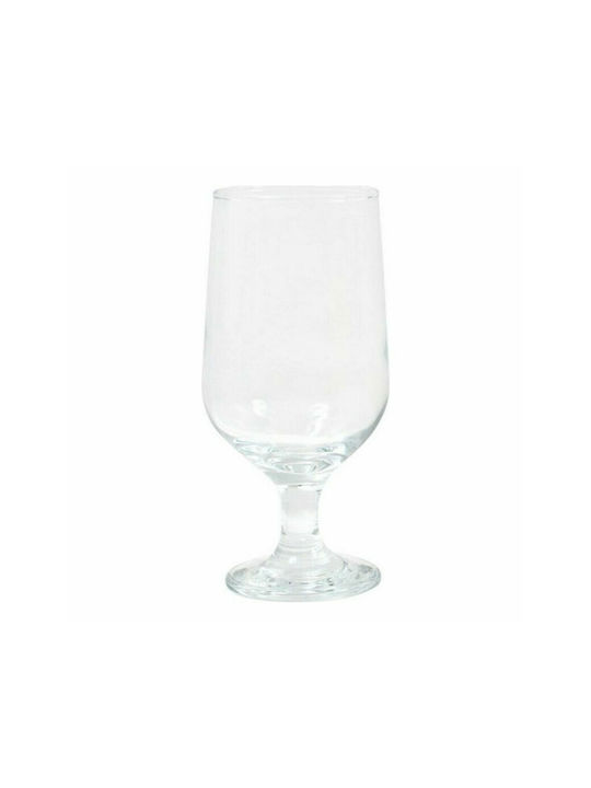 Gurallar Belek Set of Glasses for White Wine made of Glass Stemmed 385ml 24pcs