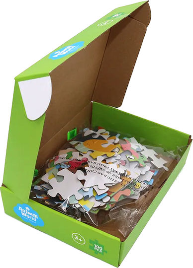 Παιδικό Puzzle για 3+ Ετών 100pcs Lean Toys
