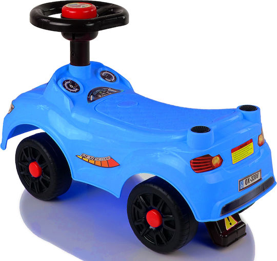 Lean Toys Ride On Car for 18+ Months Blue