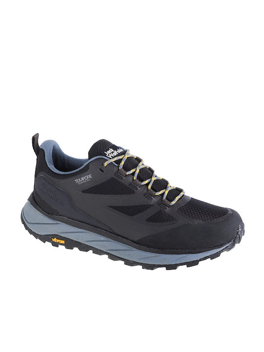 Jack Wolfskin Terraventure Herren Wanderschuhe Wasserdicht Schwarz