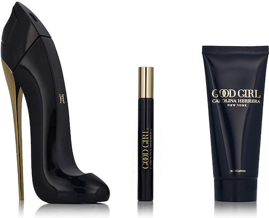Carolina Herrera Good Girl Damen Set mit Eau de Parfum und Mini Parfüm 3Stück