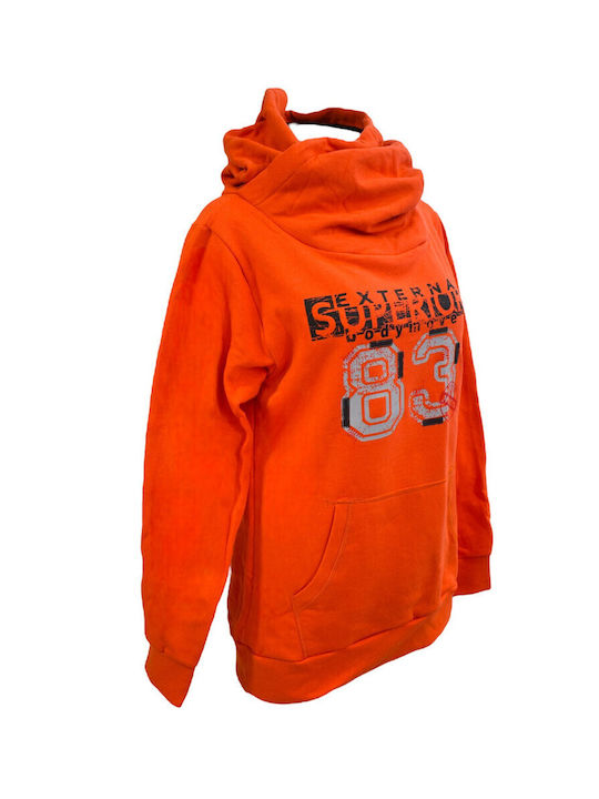 Sweatshirt mit Kapuze Orange