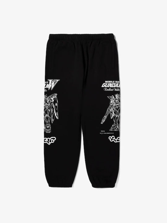 HUF Herren-Sweatpants Fleece Black