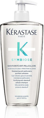 Kérastase Symbiose Bain Purete Anti-pelliculair Shampoos Against Dandruff for Oily Hair 500ml