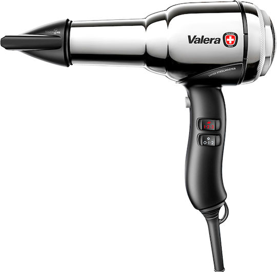 Valera Swiss Metal Master Light Ionic Πιστολάκι Μαλλιών με Φυσούνα 2000W