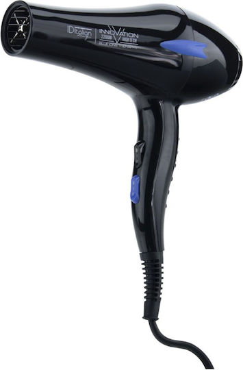ID Italian Innovation High Tech Uscător de Păr 2200W Negru