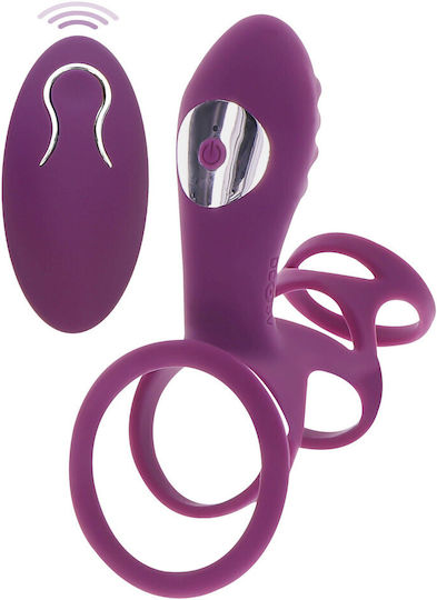 ToyJoy C-ring Διπλός Δονητής Μωβ