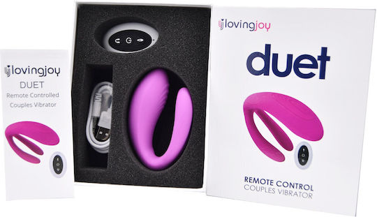 Loving Joy Duet Vibrator Für Paare Mit Fernbedienung Lila