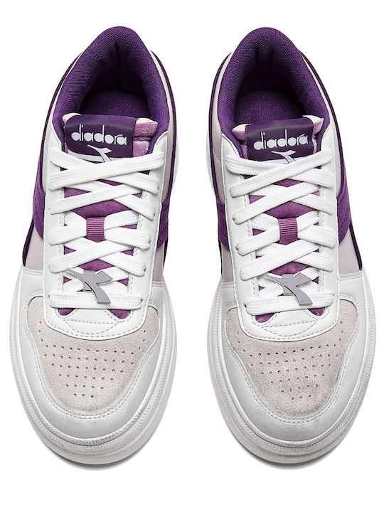 Magic Bold Eden Flatforms Sneakers Gray Lilac / Blanc De Blanc