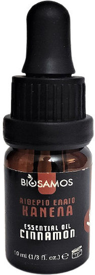Bio Samos Βιολογικό Αιθέριο Έλαιο Κανέλα με Σταγονόμετρο 10ml