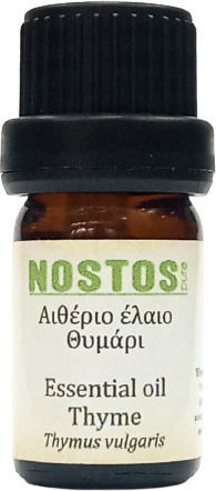 Nostos Pure Θυμάρι Thyme Αιθέριο Έλαιο Θυμάρι 10ml