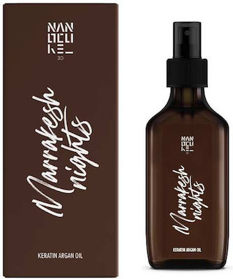 Keratin Nanocure Marrakesh Nights Argan Ulei de argan pentru păr pentru întărire 100ml