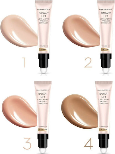 Max Factor Radiant Lift Concealer Течност Коректор 001 Панаир 7мл