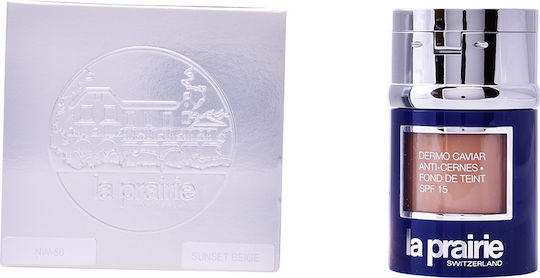 La Prairie Skin Caviar Liquid Make Up SPF15 Concealer Foundation Sunscreen SPF15 Sunset Beige 30ml