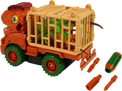 Dinosaur Truck Transporter Car Pull Back for 3++ Years