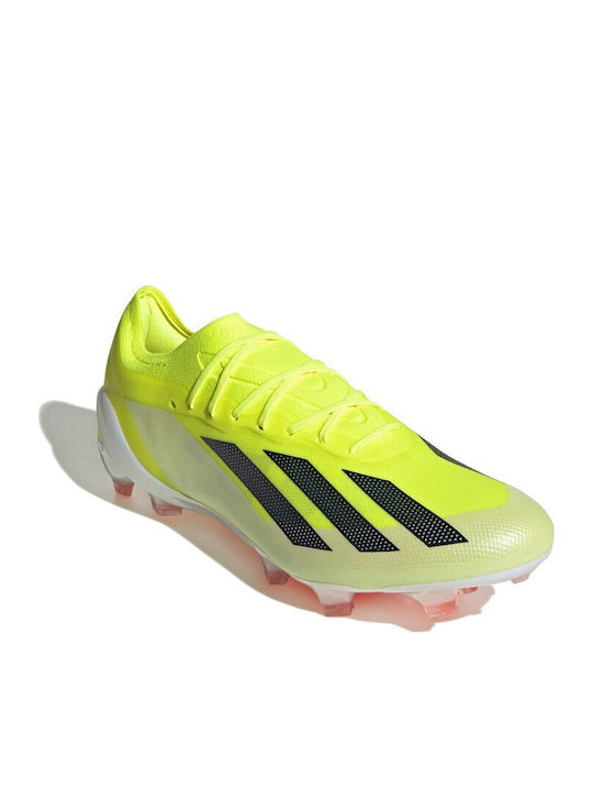 adidas X Crazyfast Elite Football Shoes with Cleats Team Solar Yellow 2 / Core Black / Cloud White